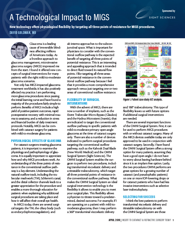 A Technological Impact to MIGS