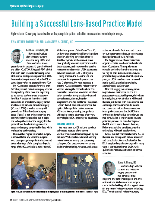 Building a Successful Lens-Based Practice Model