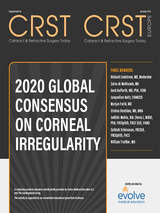 2020 Global Consensus on Corneal Irregularity