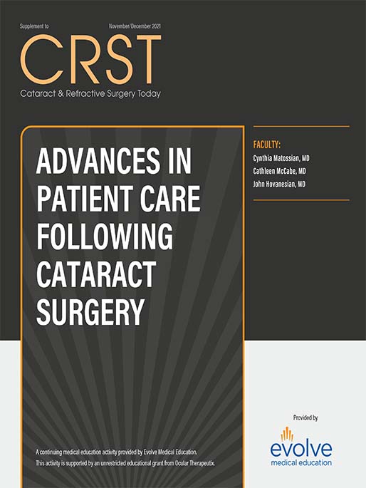 Advances in Patient Care Following Cataract Surgery