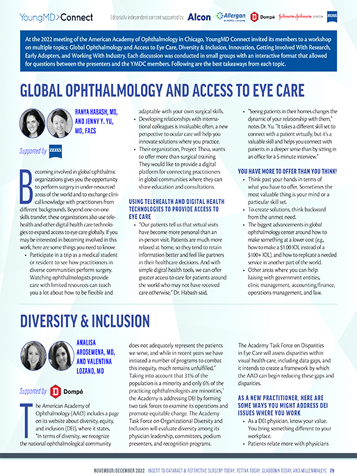 Global Ophthalmology and Access to Eye Care